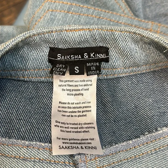 Saaksha & Kinni Two Tone High Waist Jeans